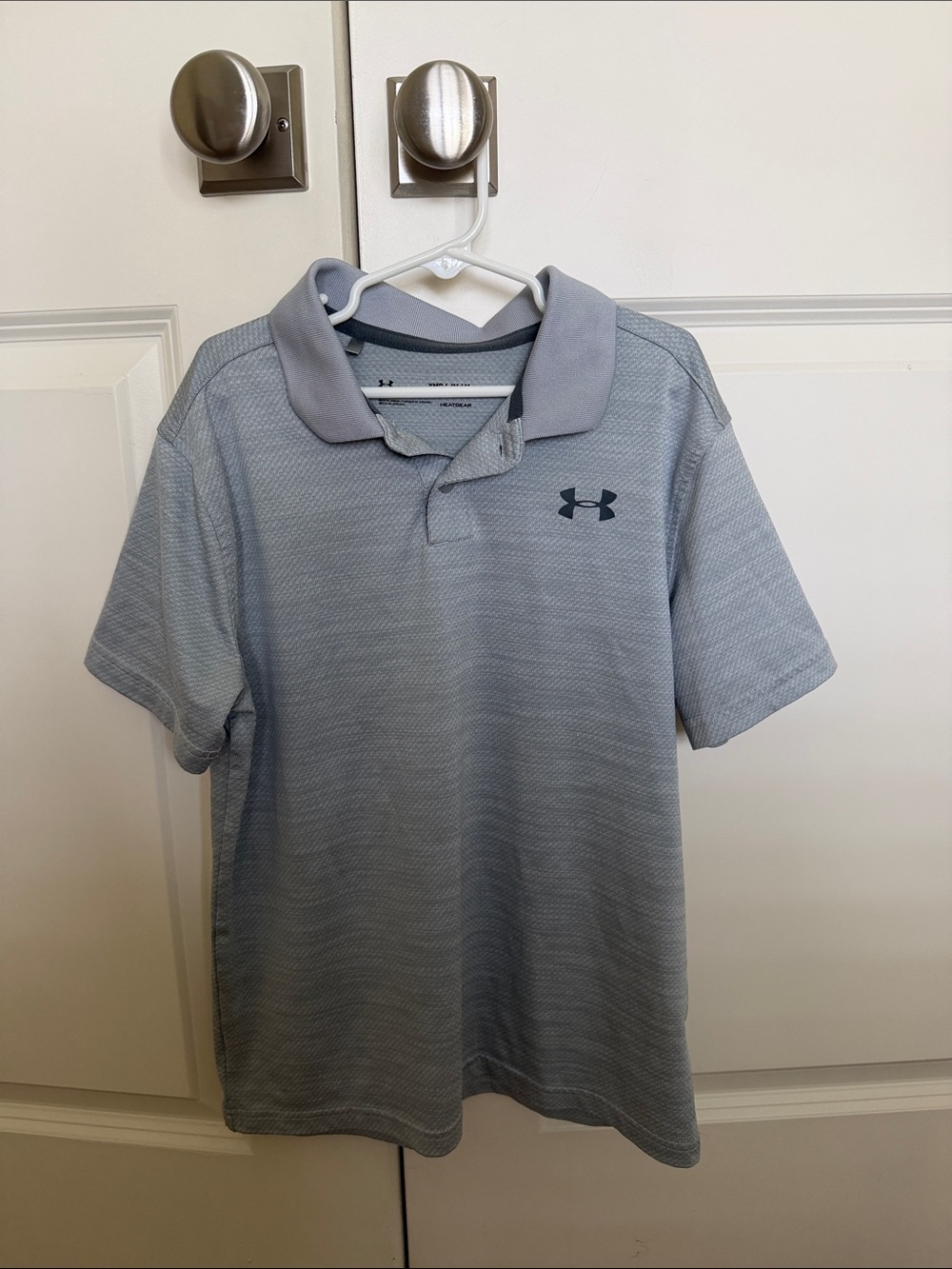 Under Armour Light Gray Men’s Performance Polo